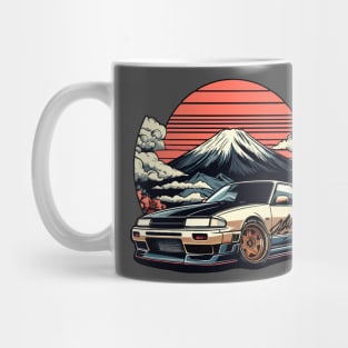 JDM car Japanese Retro Car Racing Drifting Legend Tuning Mug